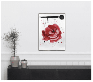 Rose 1 by Artist Andrew Katz — LKMNDD